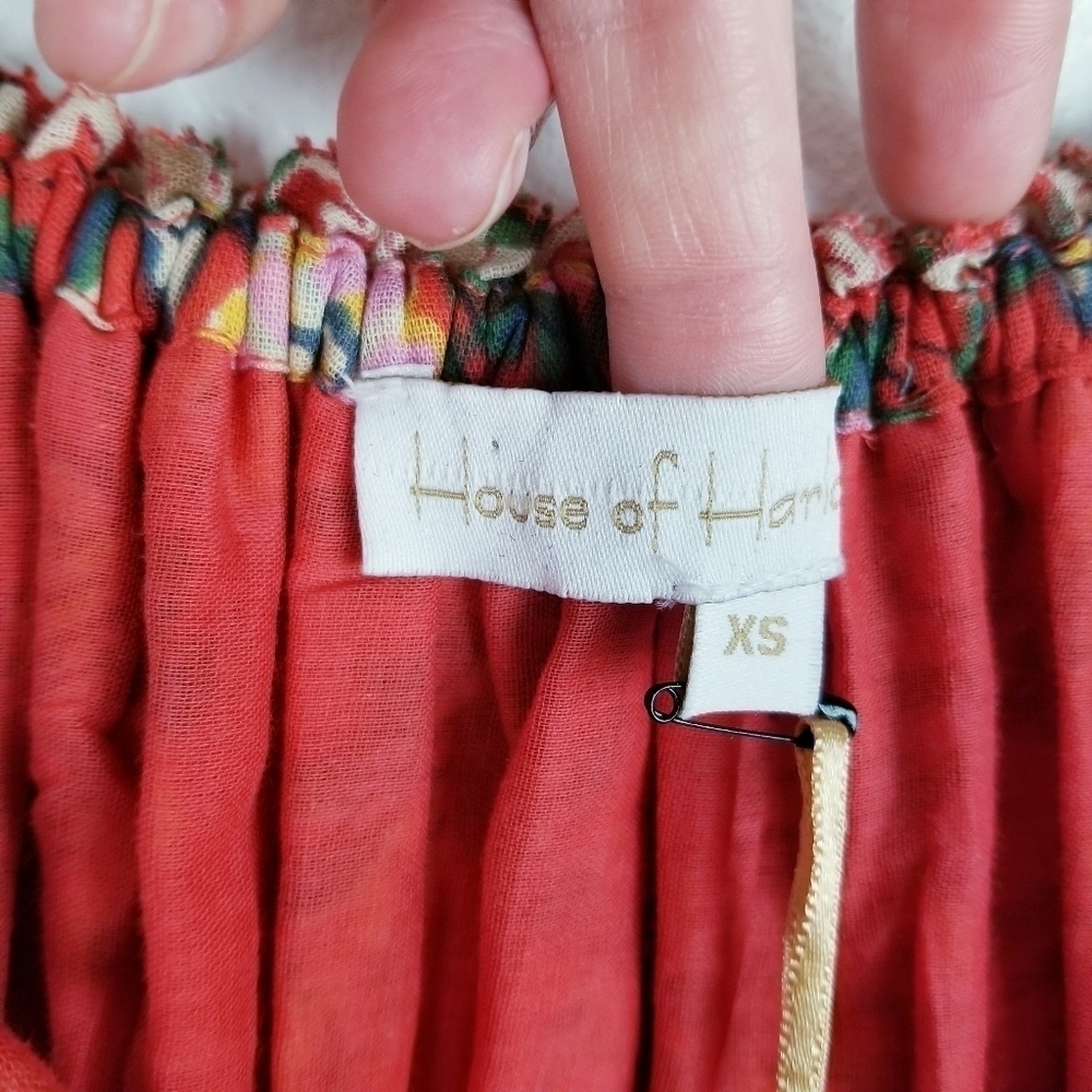 House of Harlow 1960 Floral Tiered Sleeveless Maxi Dress NWT - Picture 7 of 15